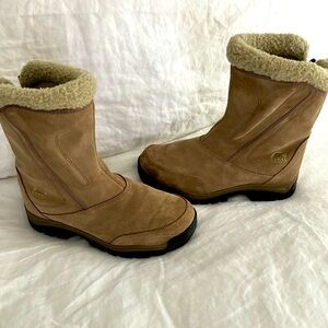 Sorel Tan Suede Leather Waterproof Thinsulate Winter Boots Liner 8.5 size